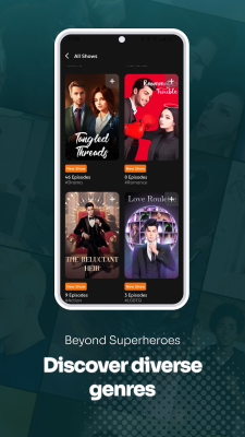 Screenshot of the application Dashtoon - #2
