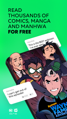 Screenshot of the application WEBTOON - #1