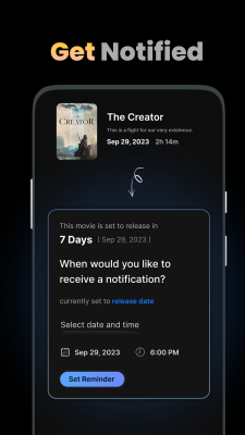Screenshot of the application Moviefy - #5