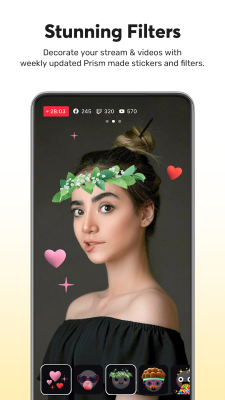 Screenshot of the application PRISM Live - #6