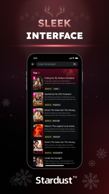 Screenshot of the application StardustTV - #3