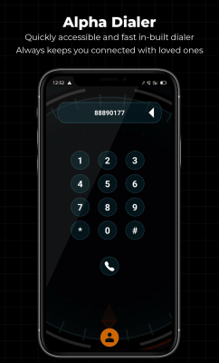Screenshot of the application Alpha Hybrid Launcher - #6