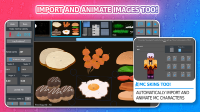 Screenshot of the application Stick Nodes - Animation - #3