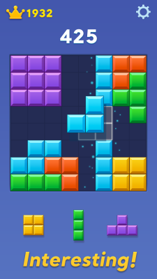 Screenshot of the application Block Blast! - #4