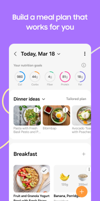 Screenshot of the application Samsung Food - #6