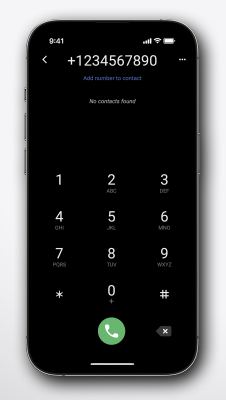 Screenshot of the application Right Dialer - #7