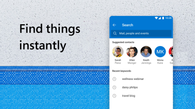 Screenshot of the application Microsoft Outlook Lite - #8