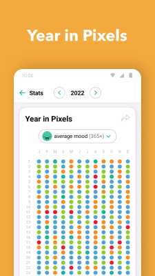 Screenshot of the application Daylio Journal - #6