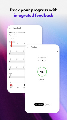 Screenshot of the application Fender Play - #6
