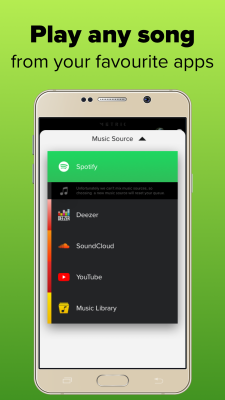 Screenshot of the application AmpMe - #2