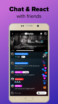 Screenshot of the application AmpMe - #3