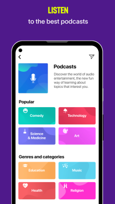 Screenshot of the application Anghami - #8
