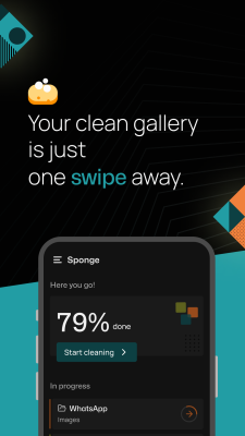 Screenshot of the application Sponge - Gallery Cleaner - #1