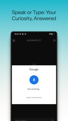 Screenshot of the application Perplexity - #6