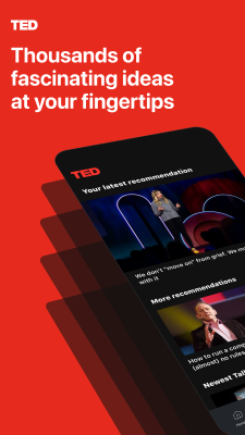 Screenshot of the application TED - #1
