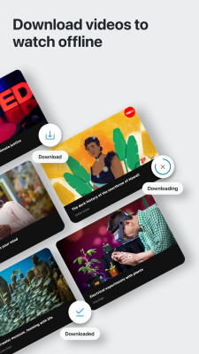 Screenshot of the application TED - #4