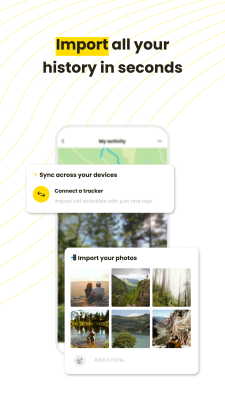 Screenshot of the application Relive - #4
