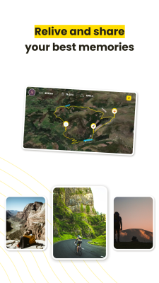 Screenshot of the application Relive - #5