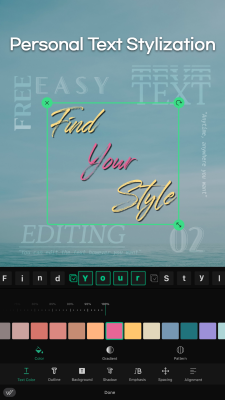 Screenshot of the application VLLO - #6