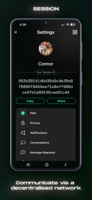 Screenshot of the application Session - #5