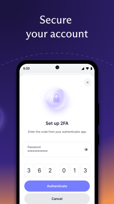 Screenshot of the application Proton Wallet - #5