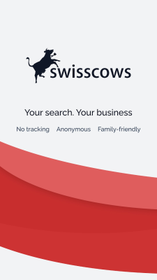 Screenshot of the application Swisscows Private Search - #1