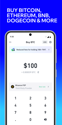 Screenshot of the application Trust Wallet - #2