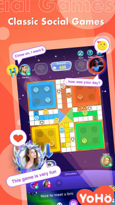 Screenshot of the application YoHo - #3