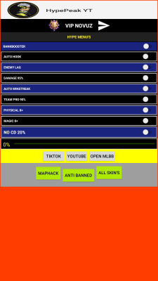 Screenshot of the application VIP Novuz - #1