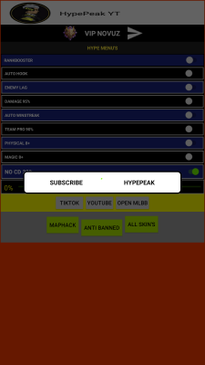 Screenshot of the application VIP Novuz - #2