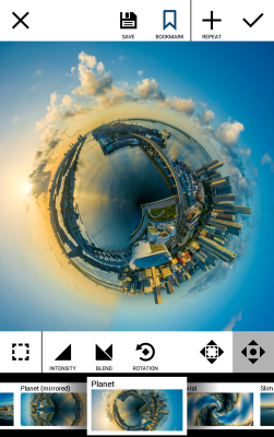 Screenshot of the application Mirror Lab - #5
