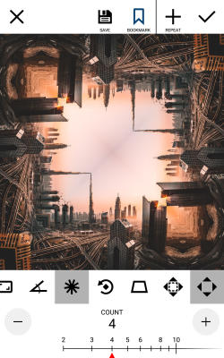 Screenshot of the application Mirror Lab - #8