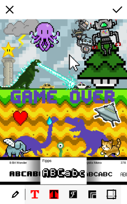 Screenshot of the application 8Bit Photo Lab - #5