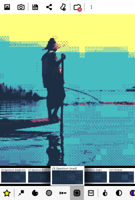 Screenshot of the application 8Bit Photo Lab - #10