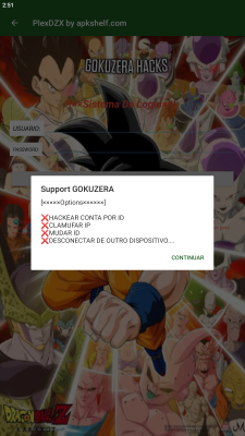 Screenshot of the application PlexDZX - #1