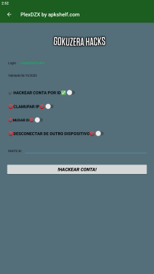 Screenshot of the application PlexDZX - #3
