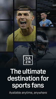 Screenshot of the application DAZN - #1