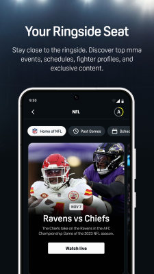 Screenshot of the application DAZN - #2