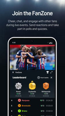 Screenshot of the application DAZN - #5