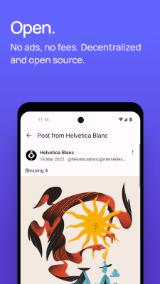 Screenshot of the application Mastodon - #6