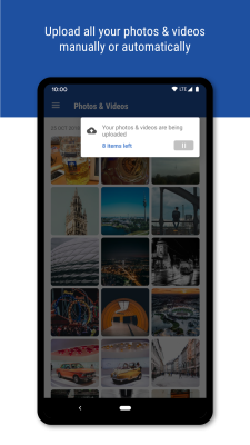 Screenshot of the application GMX Cloud - #2