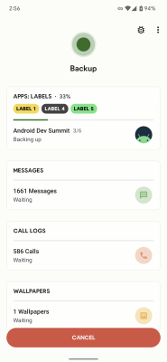 Screenshot of the application Swift Backup - #6