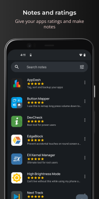 Screenshot of the application AppDash: App Manager & Backup - #5
