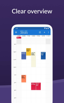 Screenshot of the application DigiCal Calendar Agenda - #3