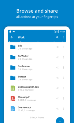 Screenshot of the application Nextcloud - #2
