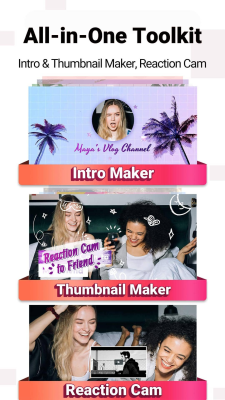 Screenshot of the application Vlog Star - #2