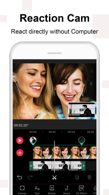 Screenshot of the application Vlog Star - #8