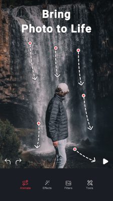 Screenshot of the application Movepic - #1