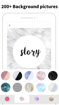 Screenshot of the application Highlight Cover Maker - #8