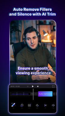 Screenshot of the application Blink Captions by Vozo AI - #5